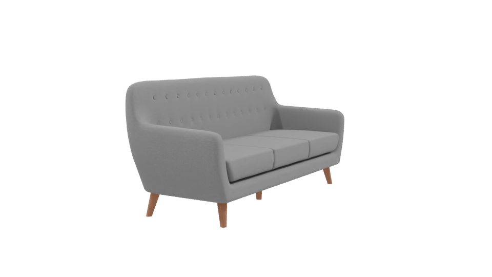 Stylish Modern Sofa Model 3D - Professional 3D Model Render 9