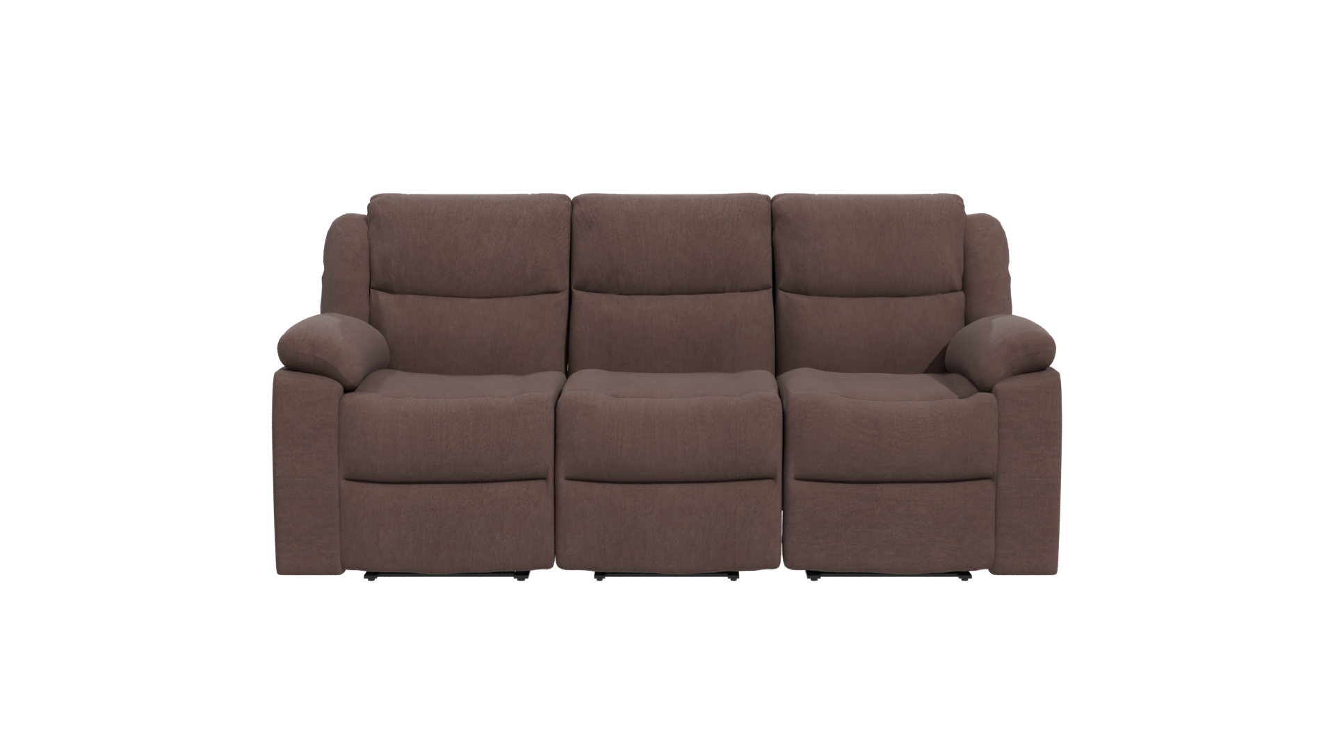 Reclinable Microfiber Sofa 3D Model - Professional 3D Model Render 11