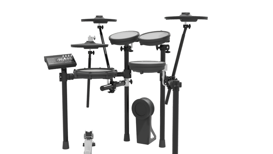 Electronic Drum Set Model 3D - Professional 3D Model Render 12