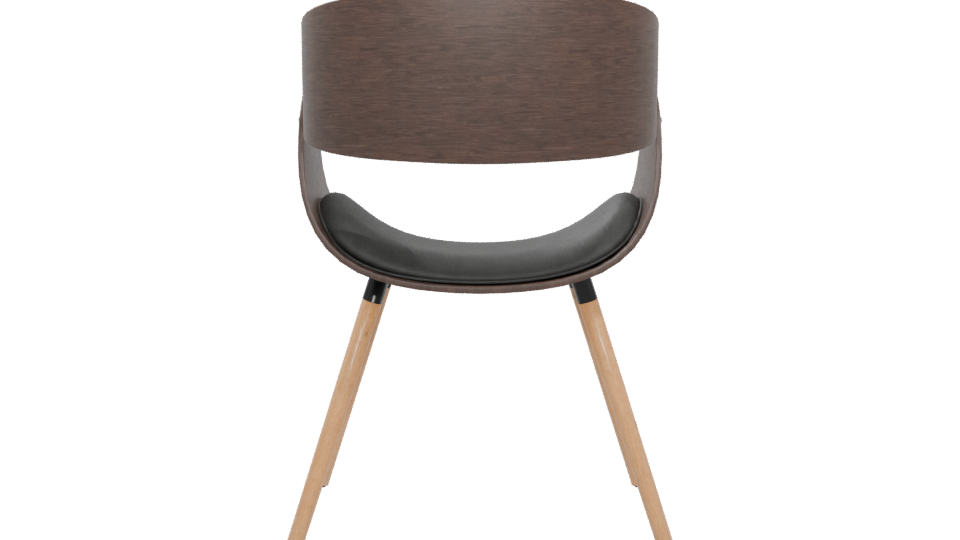 Stylish Modern Accent Chair 3D Model - Professional 3D Model Render 5