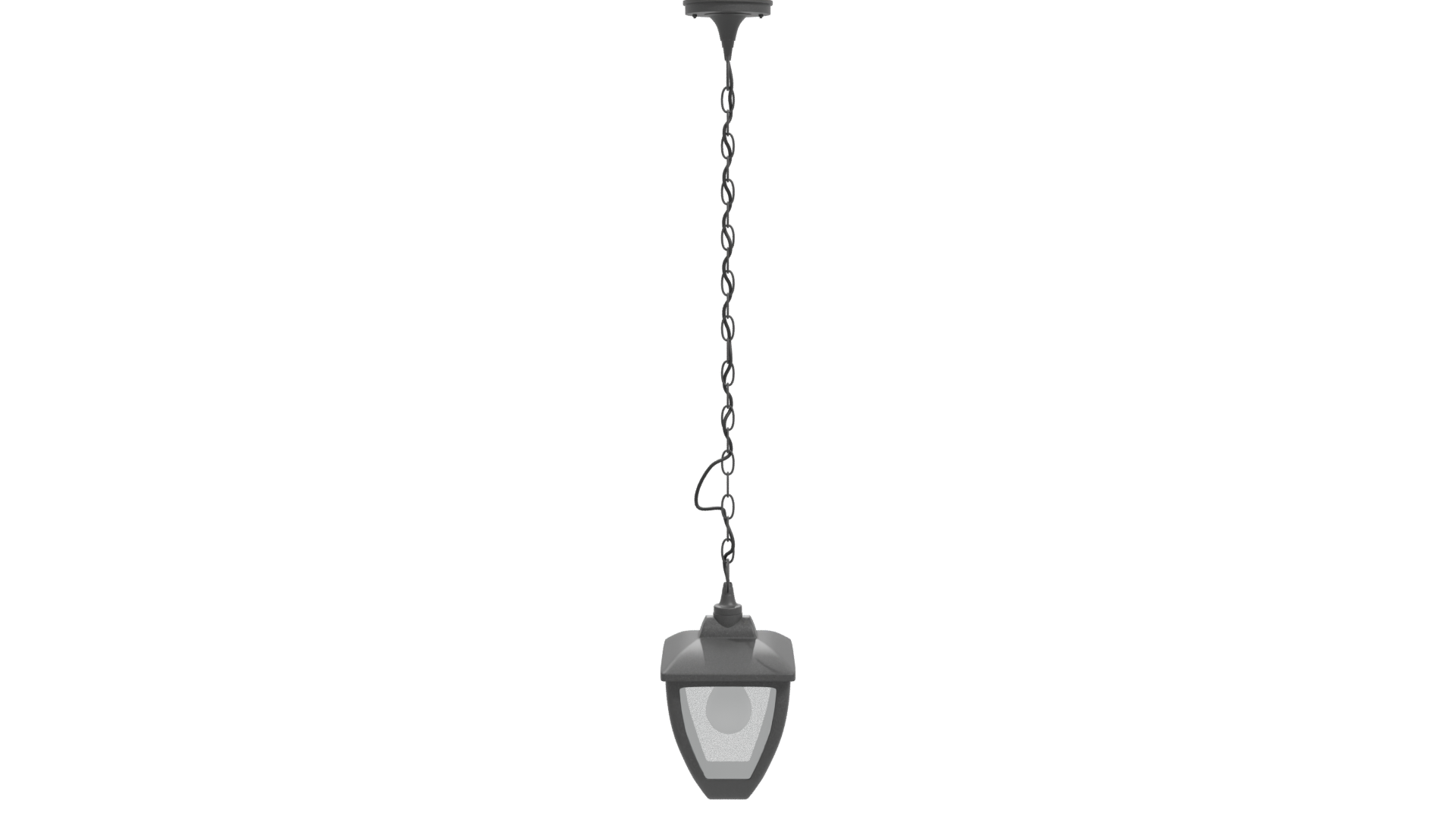 Elegant Hanging Light Fixture 3D - Professional 3D Model Render 11