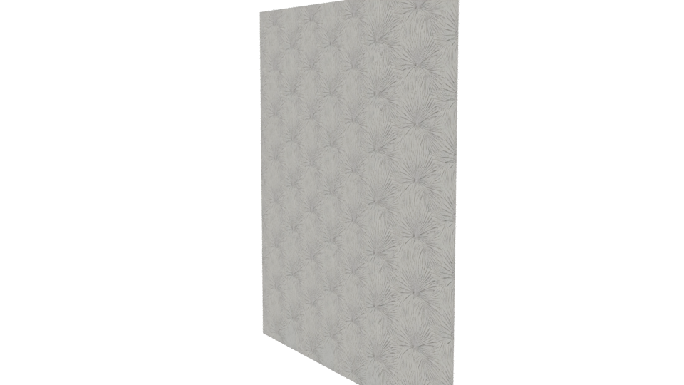 Elegant Patterned Wall Panel 3D - Professional 3D Model Render 13