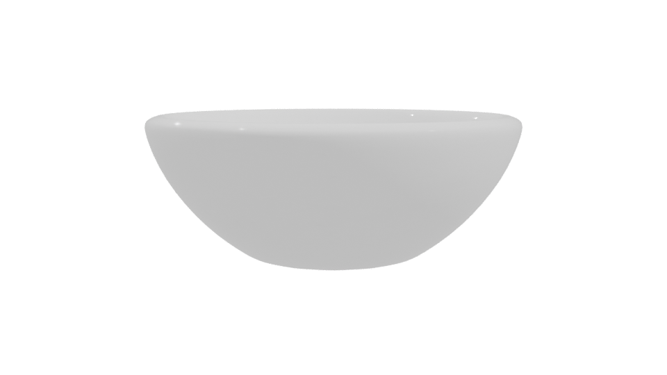 Stylish Modern Basin 3D Model - Professional 3D Model Render 10