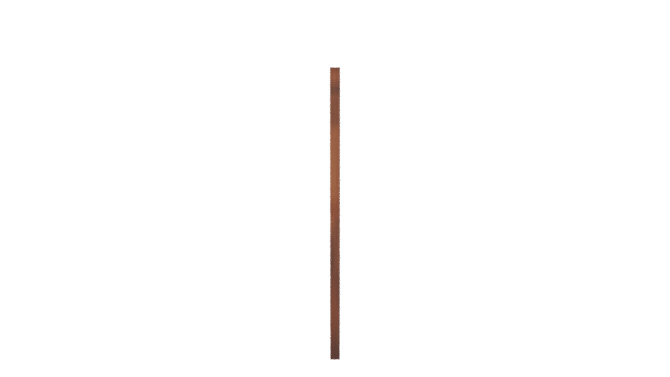 Stylish Wooden Bed Headboard Model - Professional 3D Model Render 2