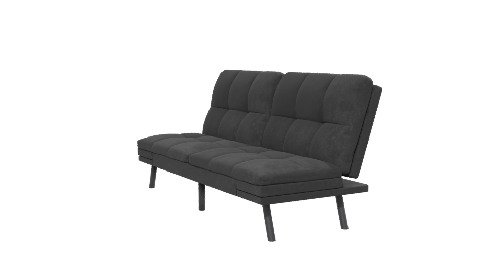 Contemporary Fabric Sofa 3D Model - Professional 3D Model Render 13
