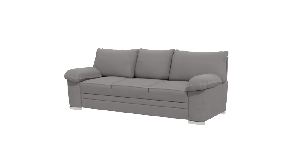 Contemporary Fabric Sofa 3D Model - Professional 3D Model Render 12