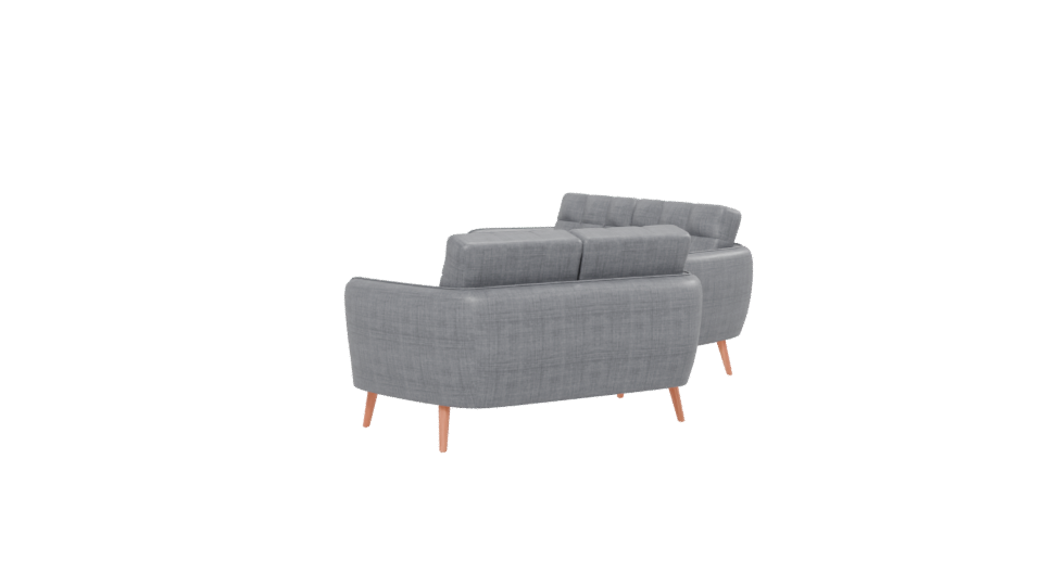 Stylish Modern Sofa Set 3D - Professional 3D Model Render 13