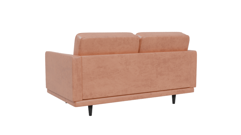 Contemporary Two-Seater Sofa 3D Model - Professional 3D Model Render 4