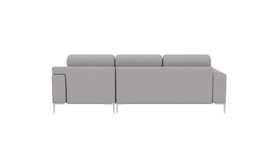Minimalist Sectional Sofa Model - Professional 3D Model Render 5