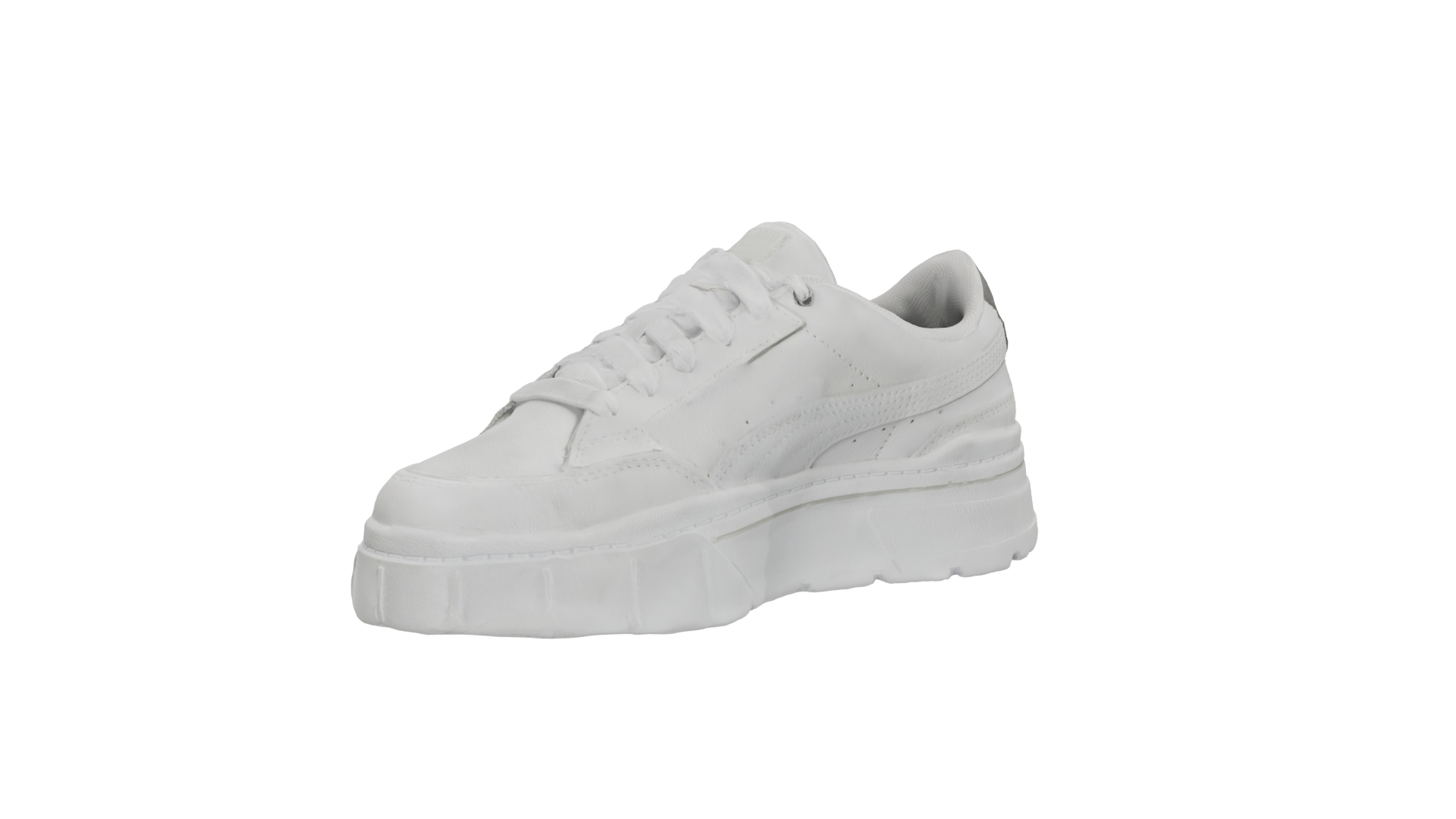 Sleek White Sneakers 3D Model - Professional 3D Model Render 13