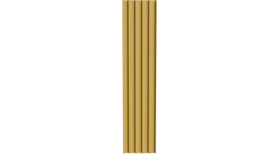 Stylized Vertical Column Model - Professional 3D Model Render 11