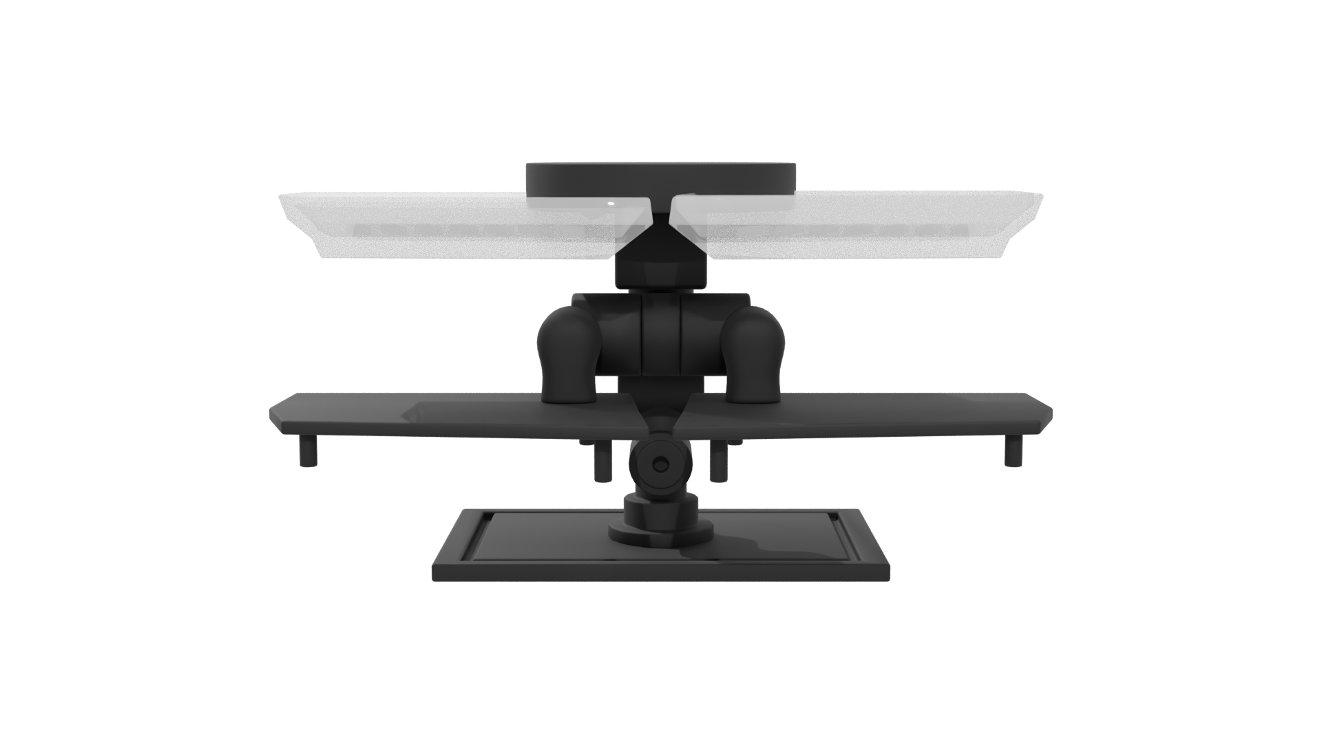 Stylized Modern Desk Lamp 3D Model - Professional 3D Model Render 5