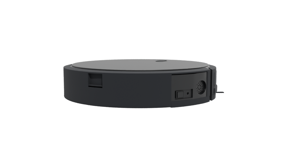 Sleek Robotic Vacuum Model 3D - Professional 3D Model Render 12