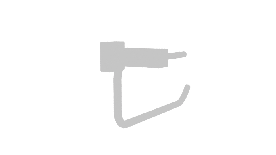 Stylish Metal Towel Holder 3D - Professional 3D Model Render 9