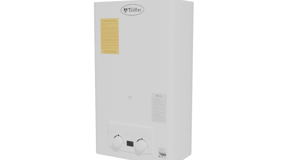 Calefont Gas Licuado 3D Model - Professional 3D Model Render 12