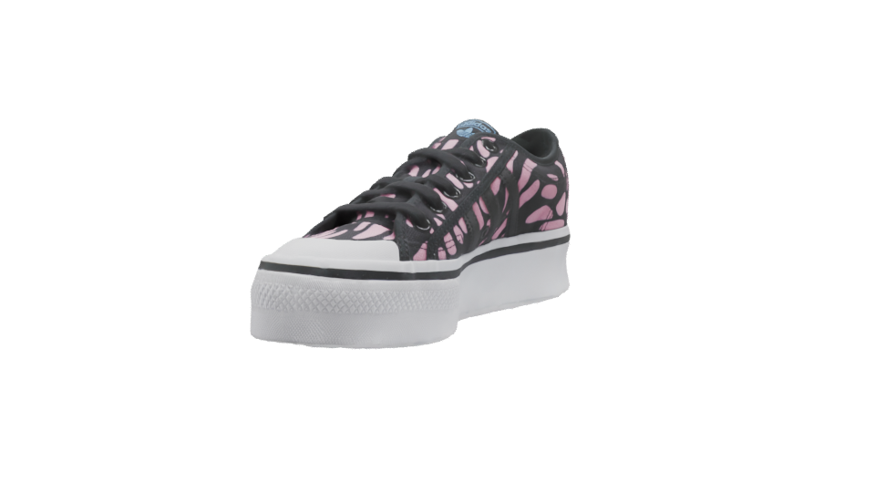 Stylish Casual Sneakers 3D Model - Professional 3D Model Render 3