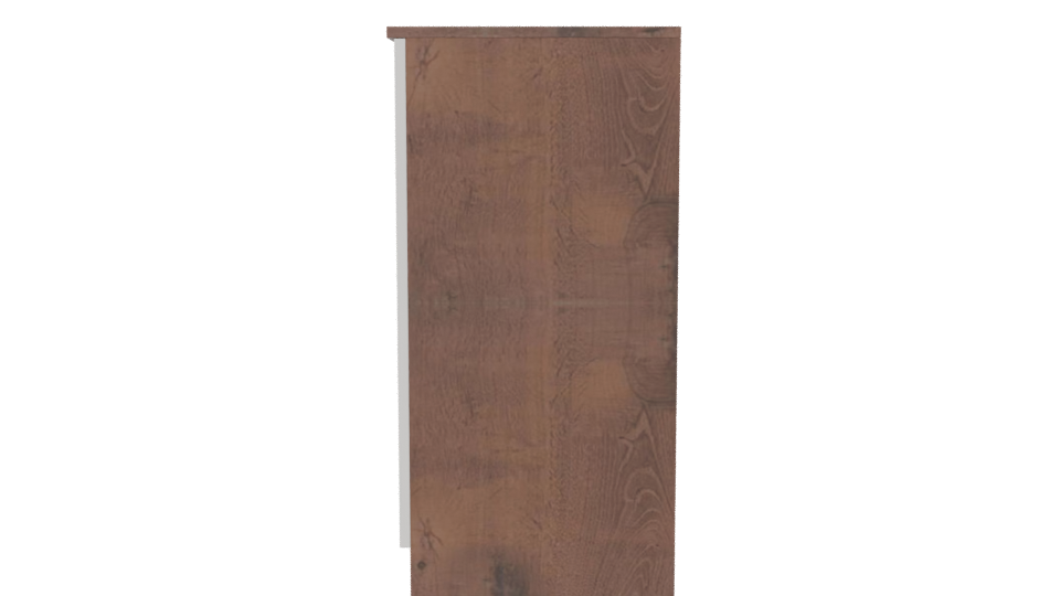 Sleek Modern Storage Cabinet 3D - Professional 3D Model Render 2