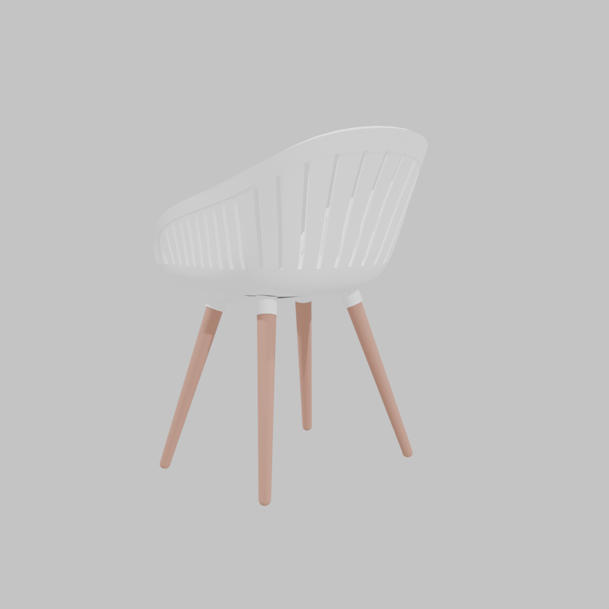 SILLA COMEDOR PORTALS BLANCA