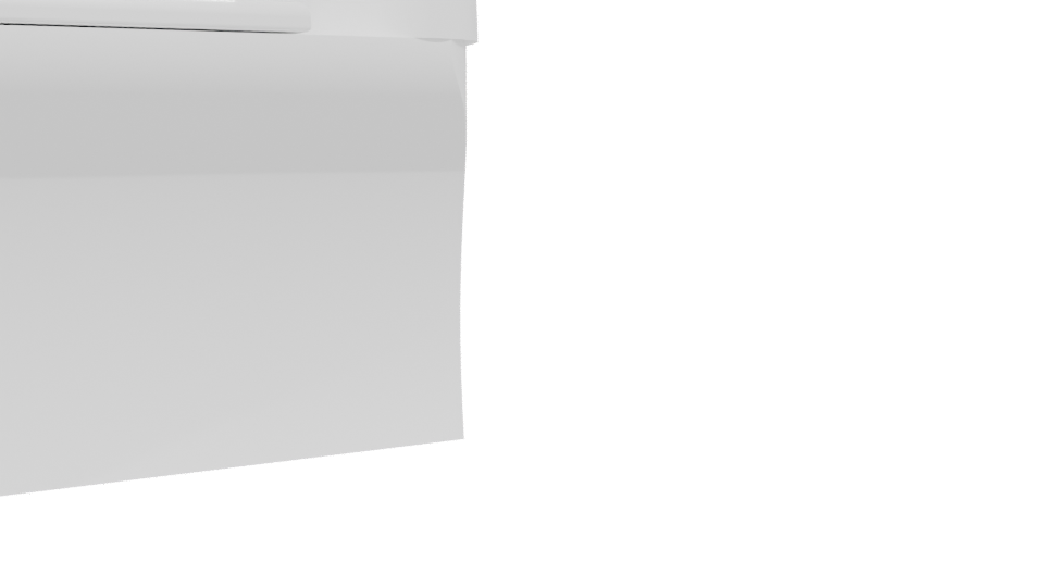 Stylish Modern Toilet 3D Model - Professional 3D Model Render 13