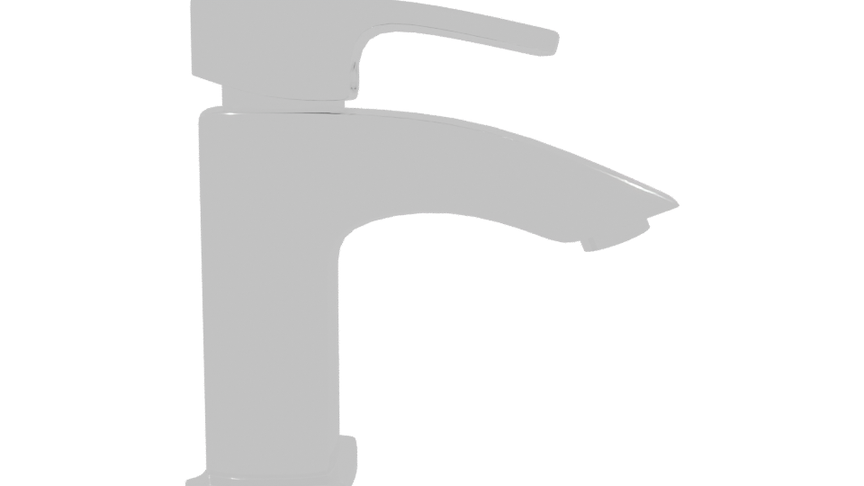 Sleek Modern Wall-Mounted Fixture - Professional 3D Model Render 8