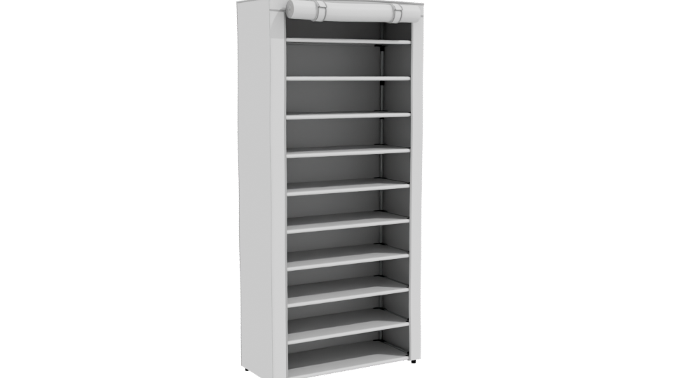 Stylish Window Shutter 3D Model - Professional 3D Model Render 10