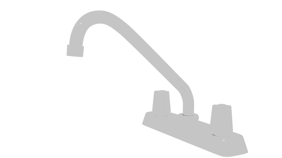 Modern Bathroom Faucet 3D Model - Professional 3D Model Render 13