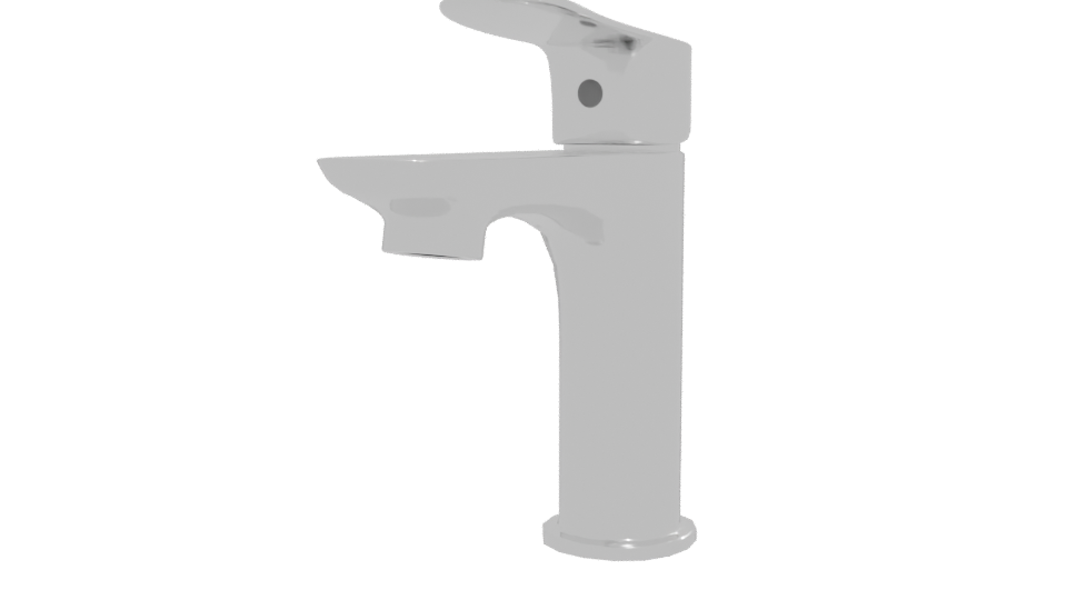 Polished Metallic Kitchen Sink Model - Professional 3D Model Render 12