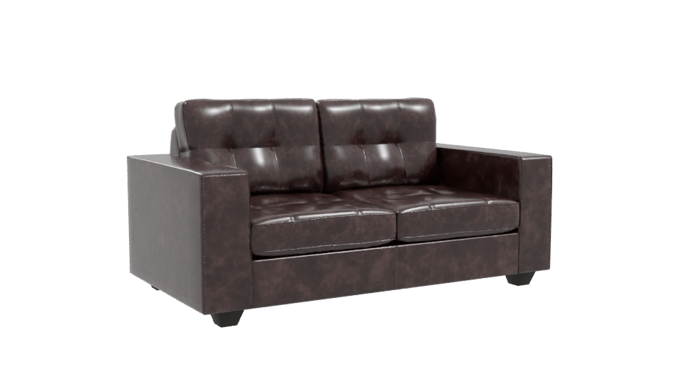 Stylish Leather Sofa 3D Model - Professional 3D Model Render 10