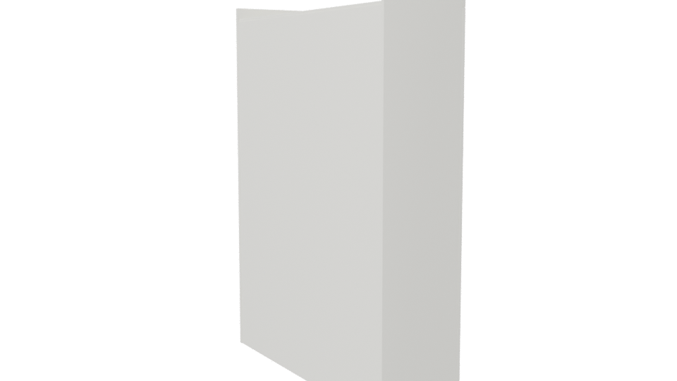 White Closet with Mirror 3D - Professional 3D Model Render 7