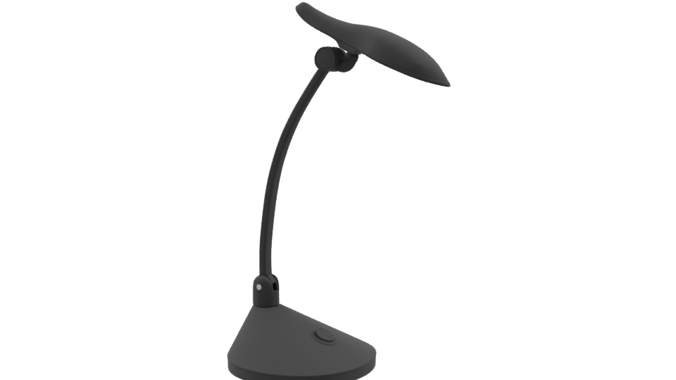 Sleek Modern Desk Lamp 3D - Professional 3D Model Render 9