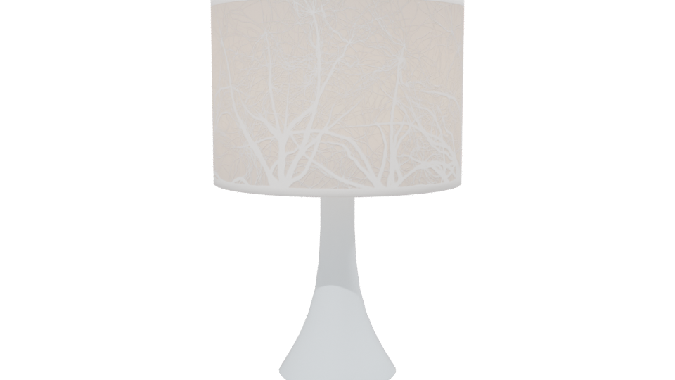 Stylish Touch Table Lamp 3D - Professional 3D Model Render 13