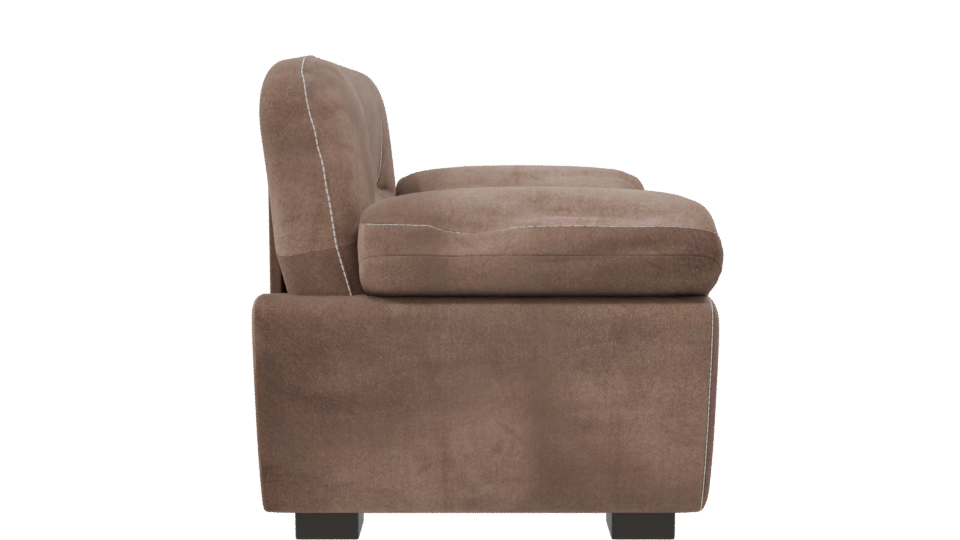 Stylish Fabric Armchair 3D Model - Professional 3D Model Render 8