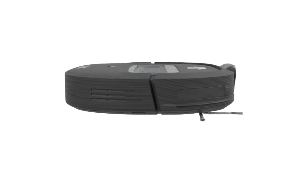 Compact Robotic Vacuum Cleaner Model - Professional 3D Model Render 2