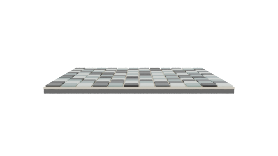 Stylish Modern Checkerboard Floor - Professional 3D Model Render 2