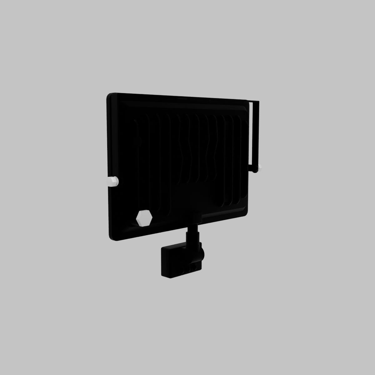 100W LED Reflector Light 3D - Professional 3D Model Render 5