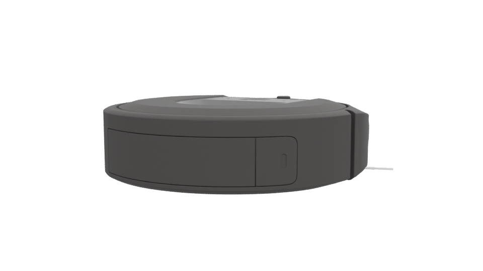 Compact Robot Vacuum Cleaner 3D - Professional 3D Model Render 12