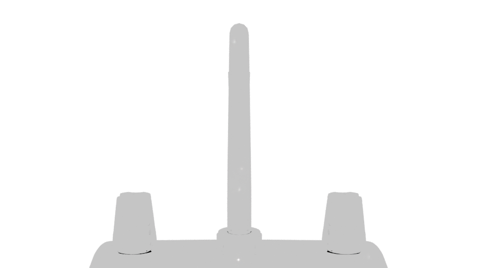 Modern Bathroom Faucet 3D Model - Professional 3D Model Render 5