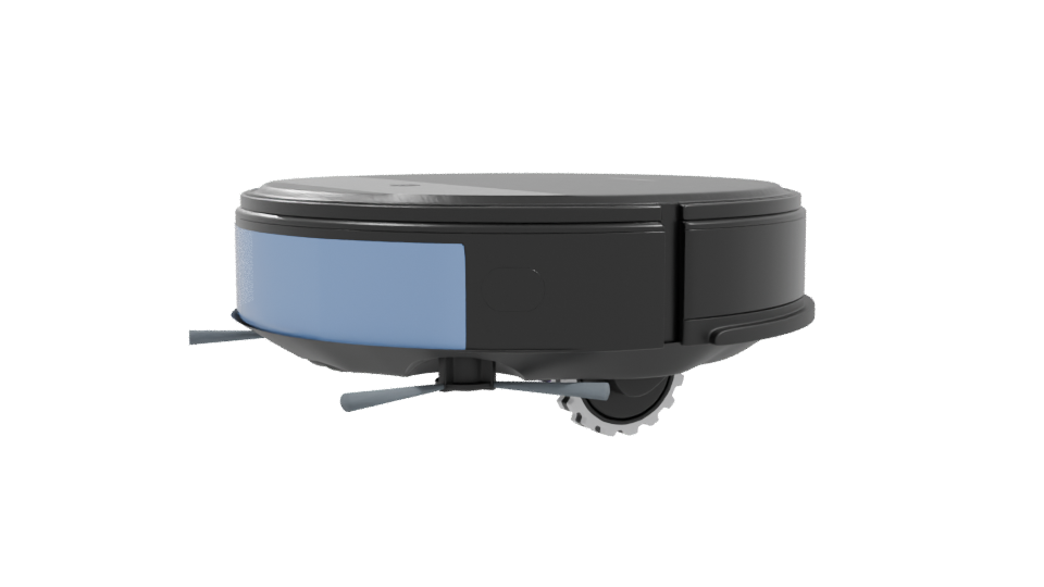 Compact Robotic Vacuum Cleaner 3D - Professional 3D Model Render 10