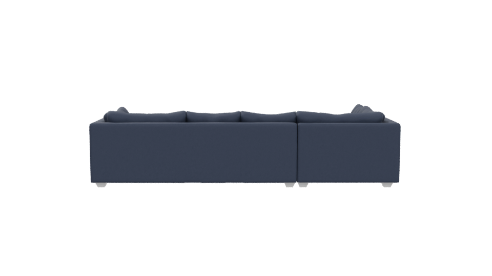 Stylish Modern L-Shaped Sofa 3D Model - Professional 3D Model Render 5