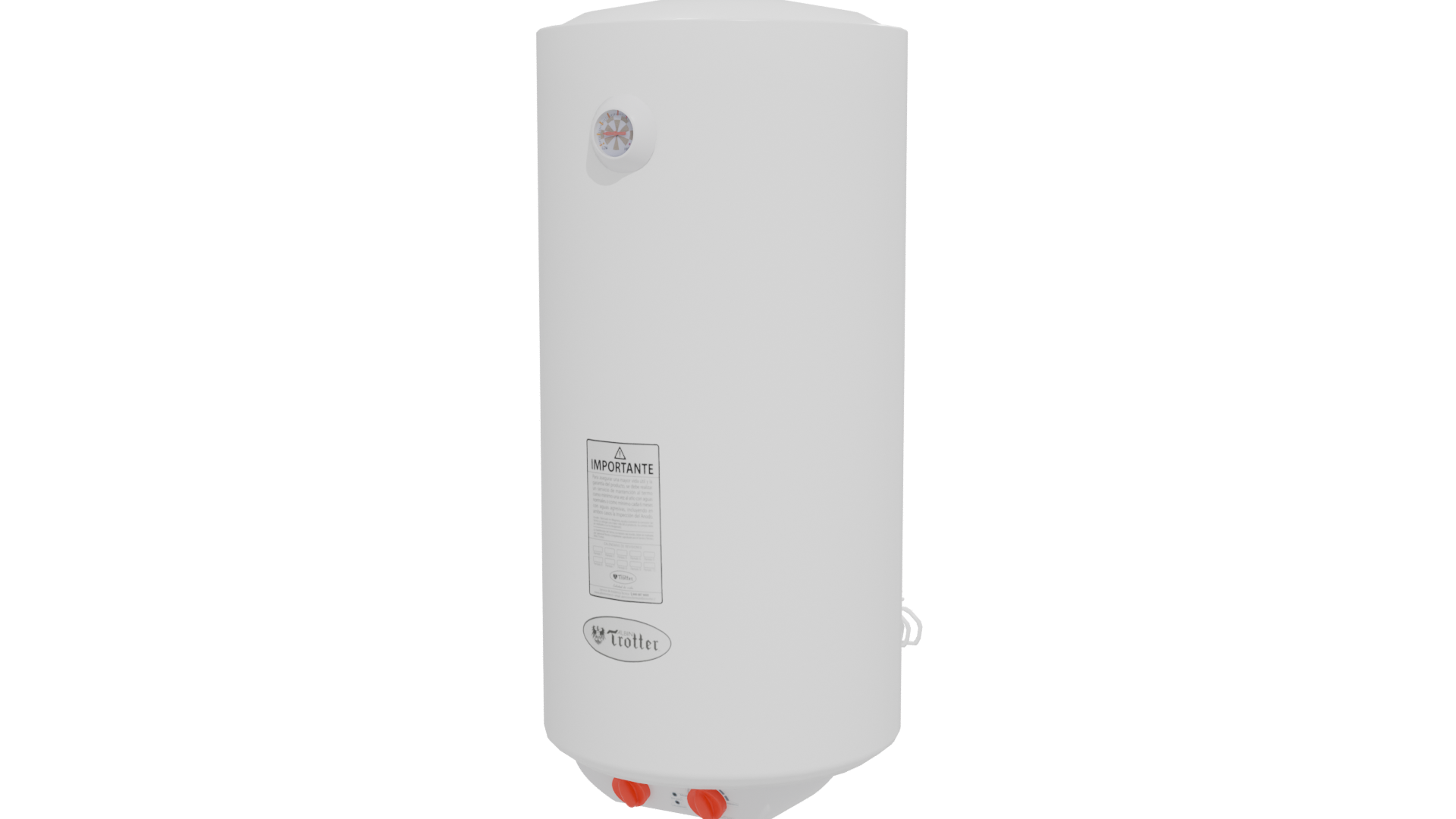 Modern Water Heater 3D Model - Professional 3D Model Render 12