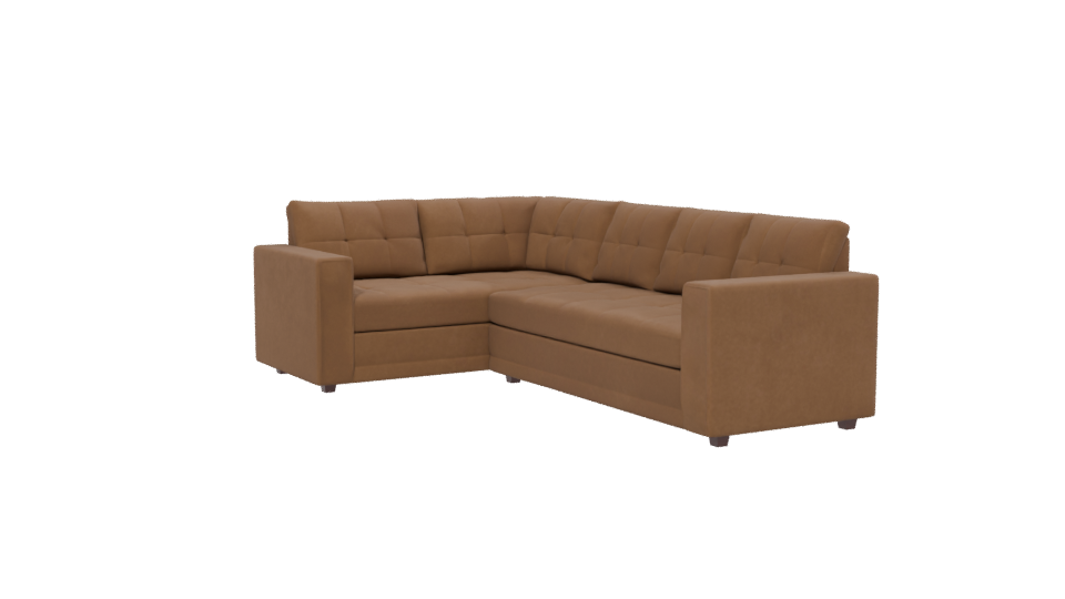 Stylish Sectional Sofa Model - Professional 3D Model Render 13
