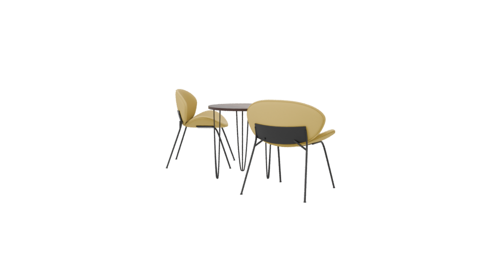 Stylish Modern Lounge Set 3D - Professional 3D Model Render 7