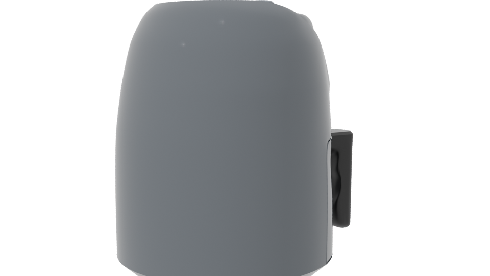 Elegant Air Fryer 3D Model - Professional 3D Model Render 7