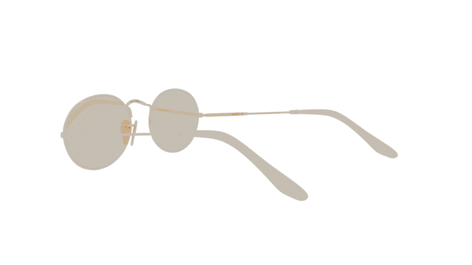 Stylish Metal Frame Sunglasses 3D - Professional 3D Model Render 3