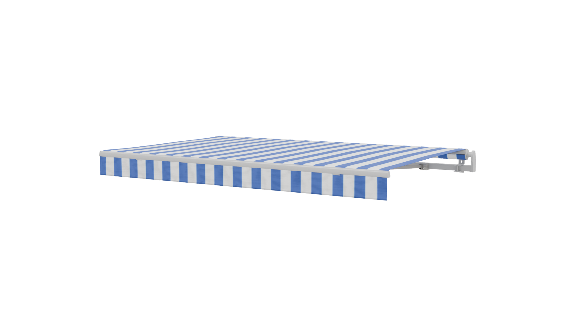 Striped Outdoor Canopy 3D Model - Professional 3D Model Render 15
