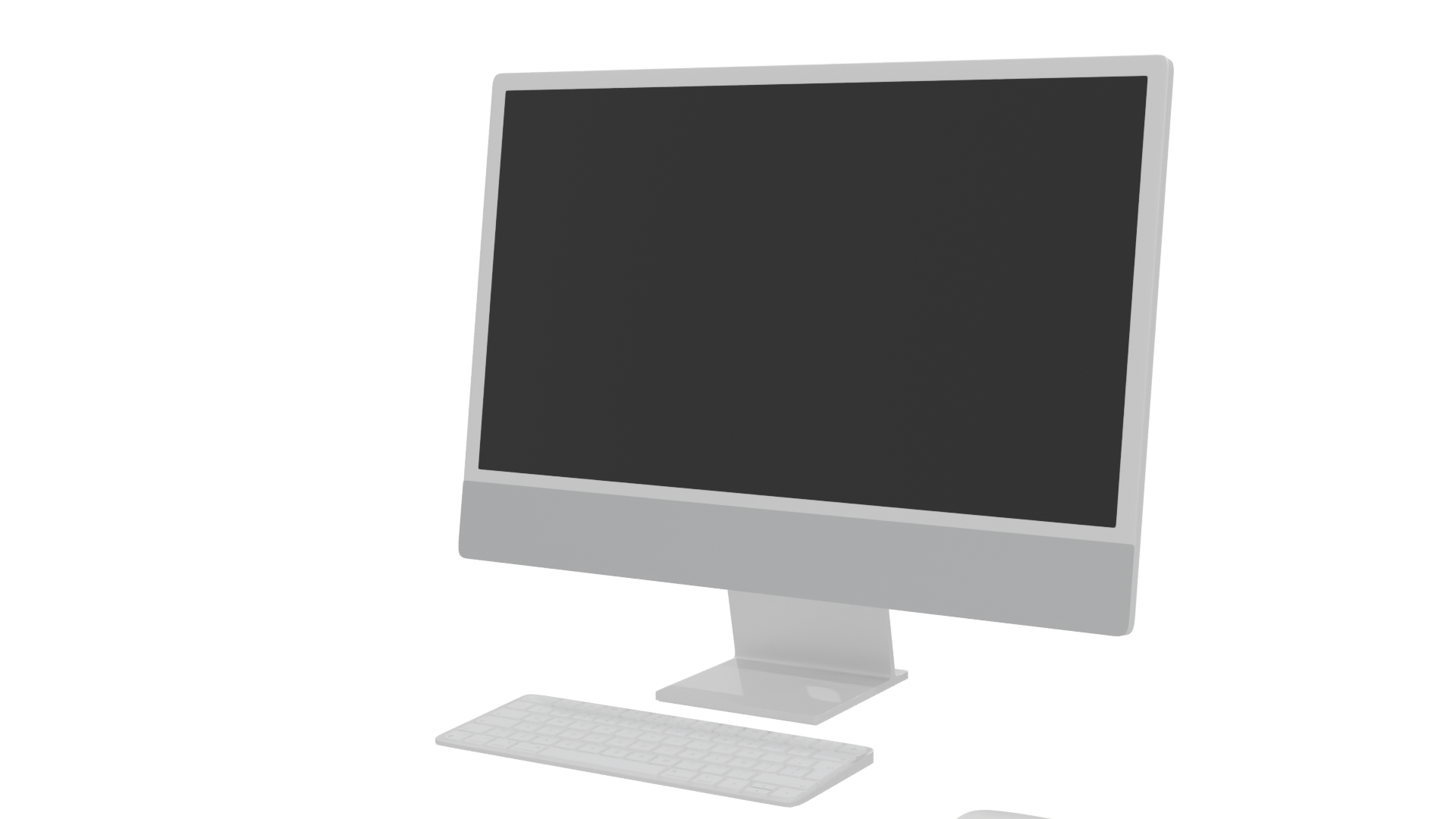 iMac Ret 4.5K 3D Model - Professional 3D Model Render 12