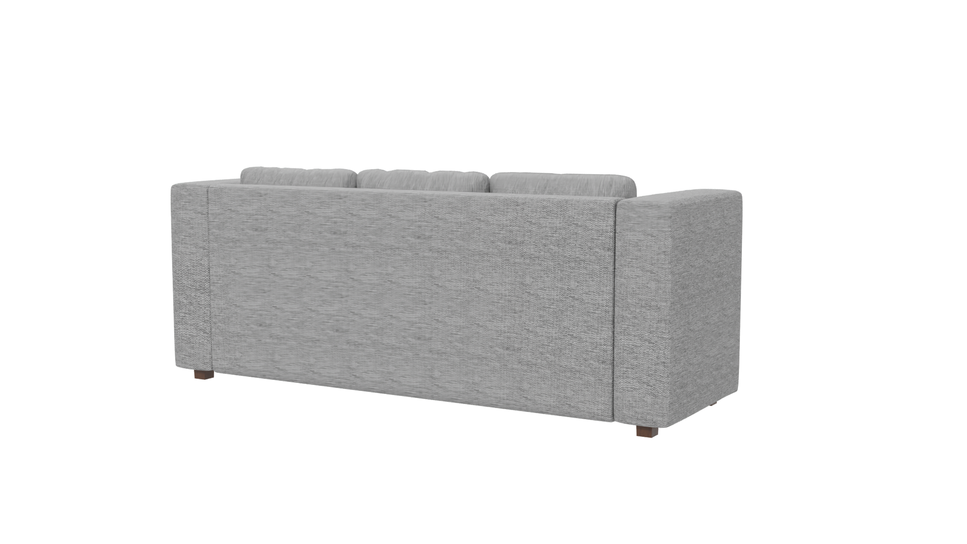 Contemporary L-Shaped Fabric Sofa 3D Model - Professional 3D Model Render 6