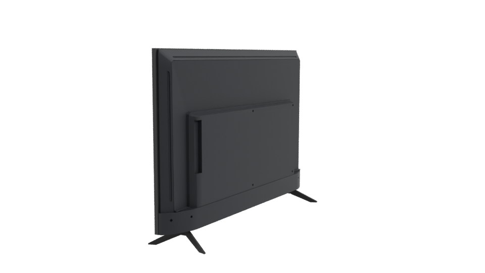 Sleek Modern Television Model - Professional 3D Model Render 3