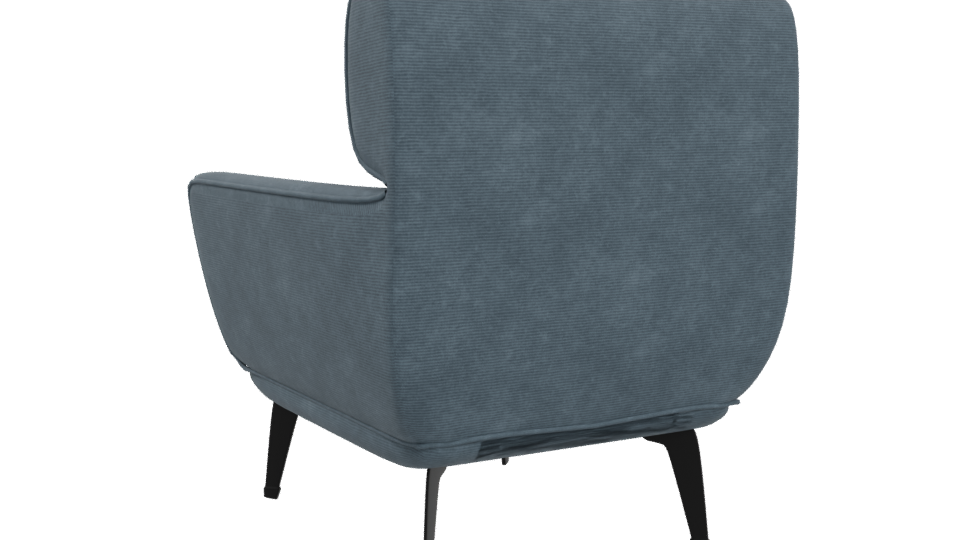 Stylish Modern Armchair Model - Professional 3D Model Render 4