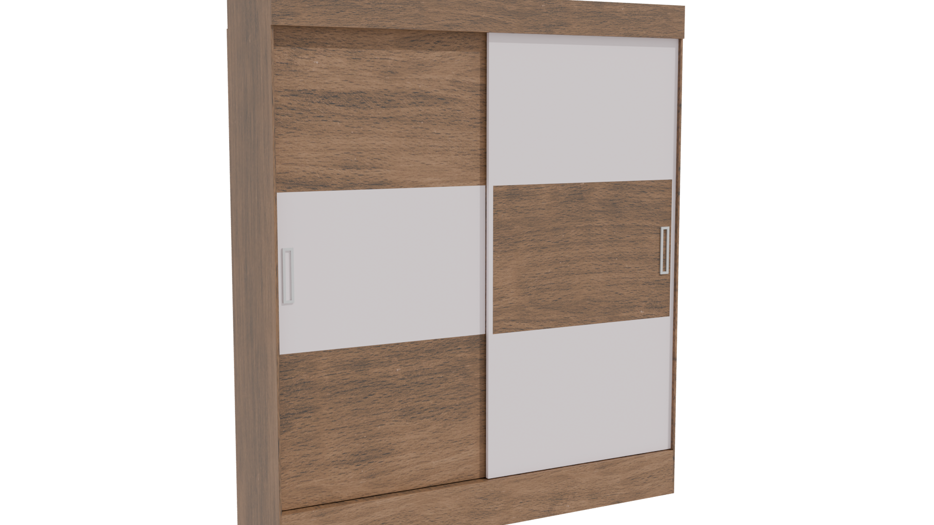 Stylish Modern Storage Cabinet 3D Model - Professional 3D Model Render 10